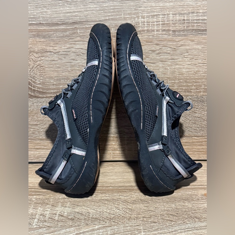 Jsport by Jambu Women's Tahoe water ready slip on sneakers size 9 black pink - Picture 6 of 11